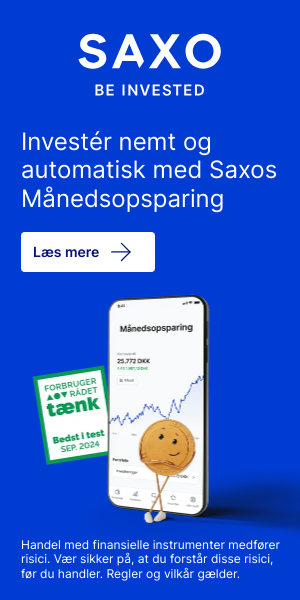 Saxo banner