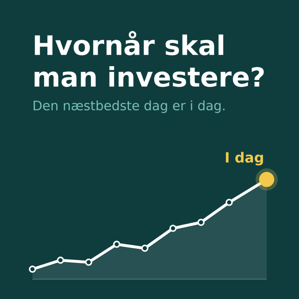 Hvornår skal man investere? Det bedste tidspunkt er lige nu